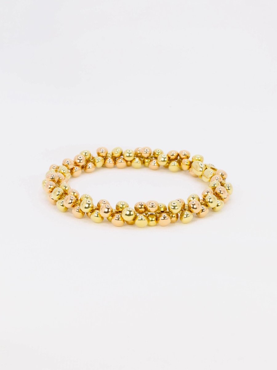 Bracelet Chimento or jaune & rose - Castafiore