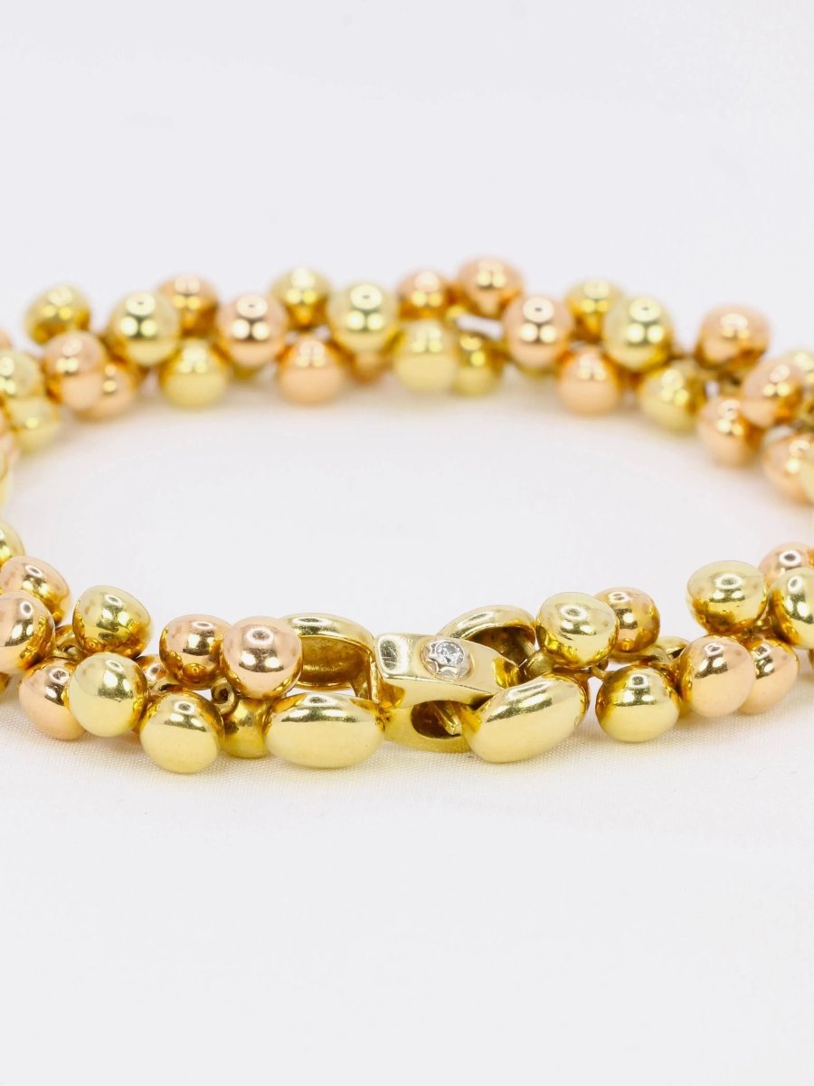 Bracelet Chimento or jaune & rose - Castafiore