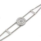 Bracelet CHOPARD "Happy Spirit" en or blanc et diamants - Castafiore