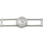 Bracelet CHOPARD "Happy Spirit" en or blanc et diamants - Castafiore