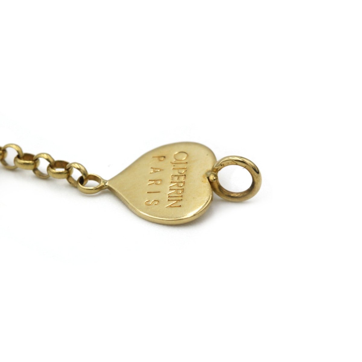 Bracelet Coeur de Légende OJ PERRIN Or jaune - Castafiore