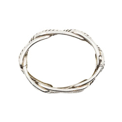 Bracelet DAVID YURMAN "Labyrinthe" en argent et diamants - Castafiore