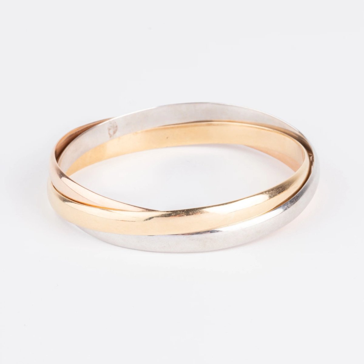 Bracelet de la Maison Cartier modèle Trinity 3 ors - Castafiore
