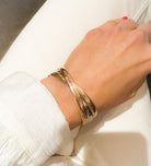 Bracelet de la Maison Cartier modèle Trinity 3 ors - Castafiore