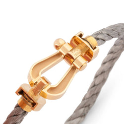 Bracelet de la maison Fred force 10 en or et acier - Castafiore