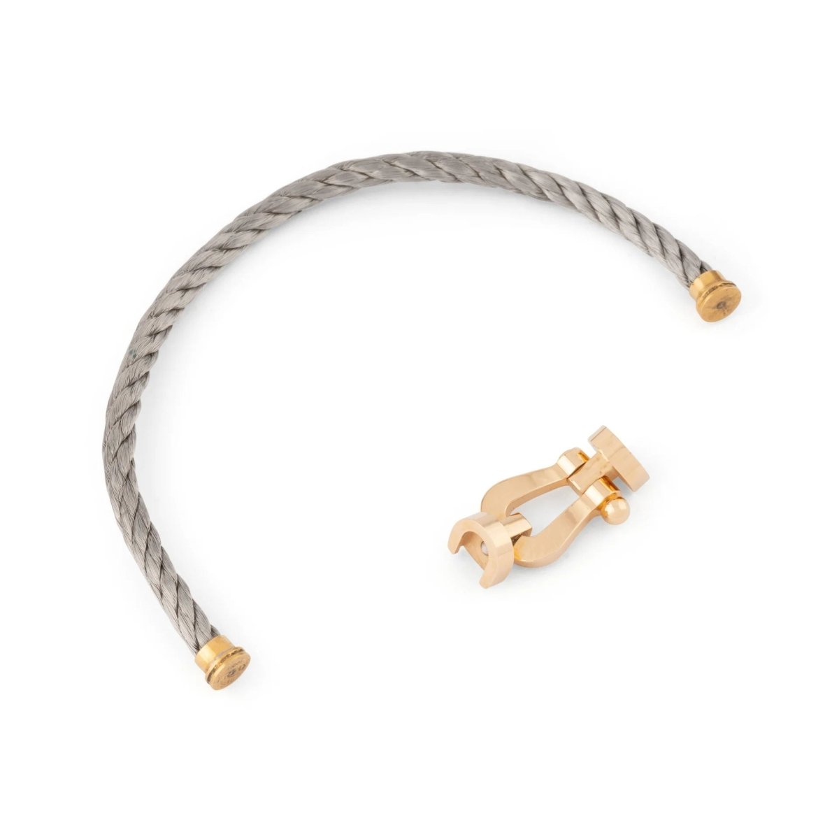 Bracelet de la maison Fred force 10 en or et acier - Castafiore