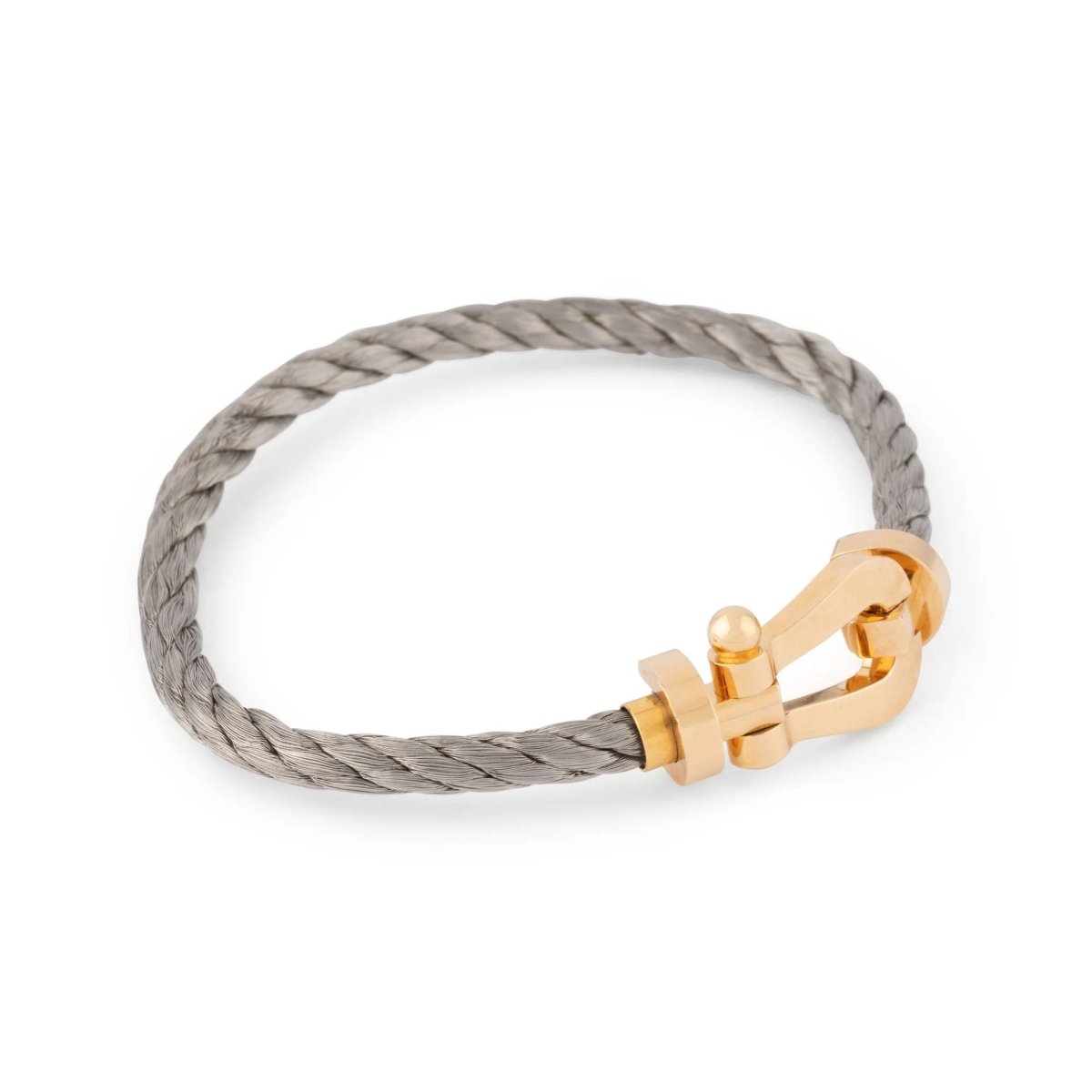 Bracelet de la maison Fred force 10 en or et acier - Castafiore