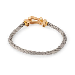 Bracelet de la maison Fred force 10 en or et acier - Castafiore