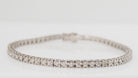 Bracelet de luxe en or blanc et diamants 3,20 carats - Castafiore