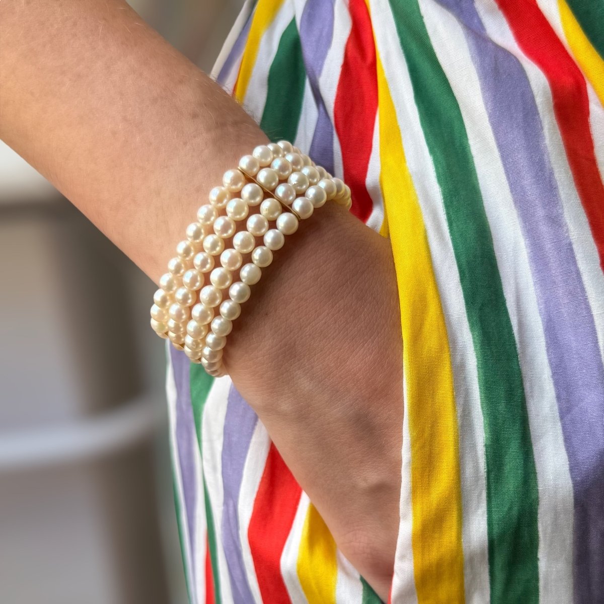 Bracelet de perles - Castafiore