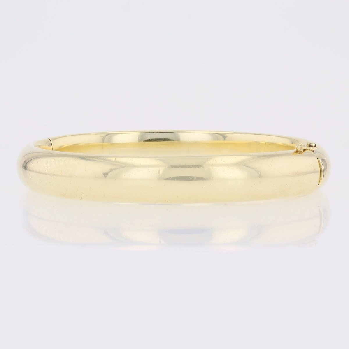 Bracelet demi jonc en or jaune - Castafiore