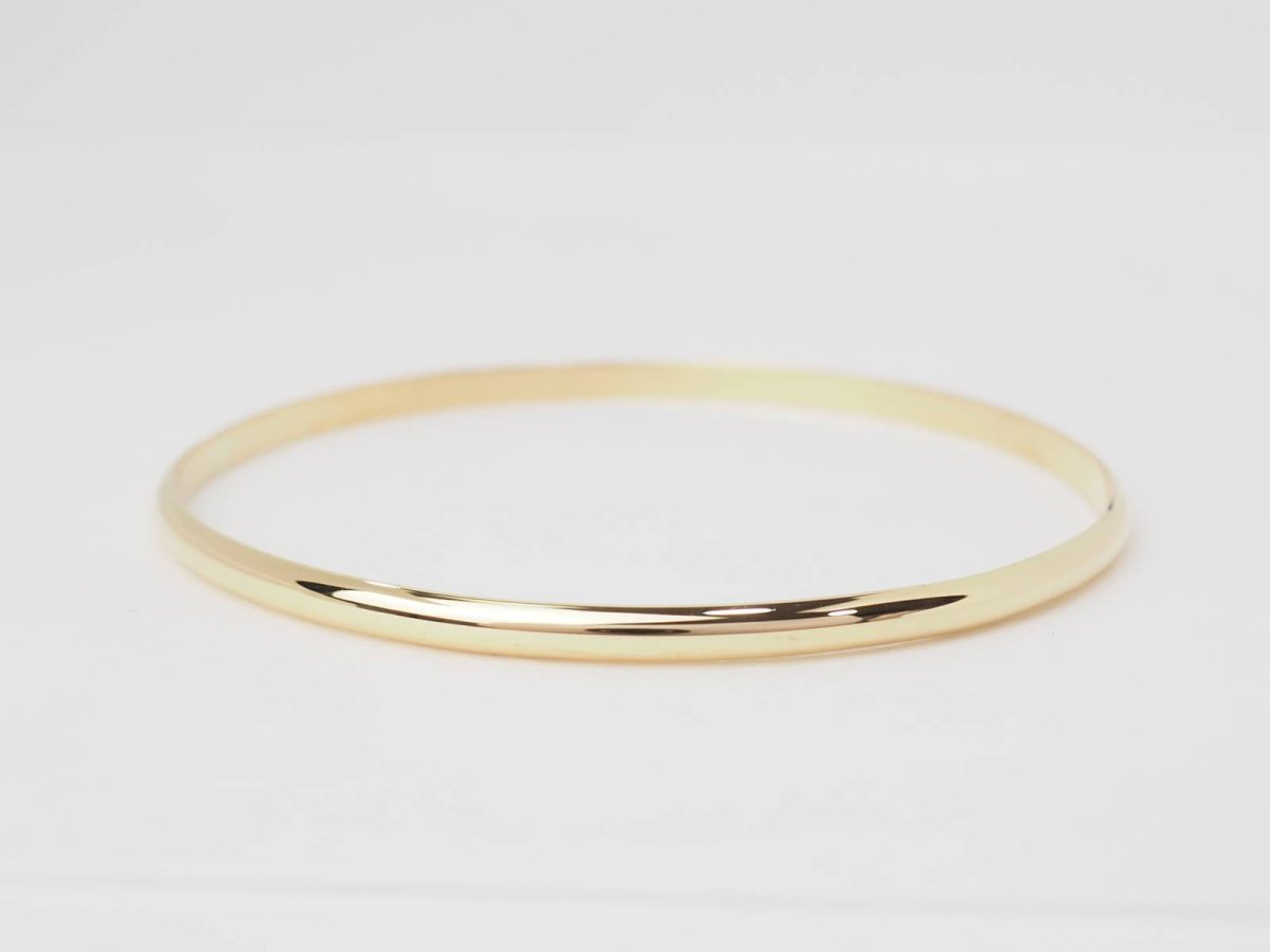 Bracelet demi jonc en or jaune - Castafiore