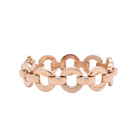 BRACELET DES ANNEES 40, OR ROSE LISSE - Castafiore