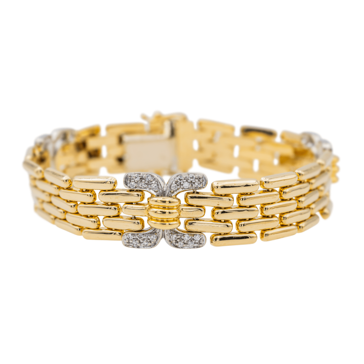 Bracelet Diamant en Or Jaune - Castafiore