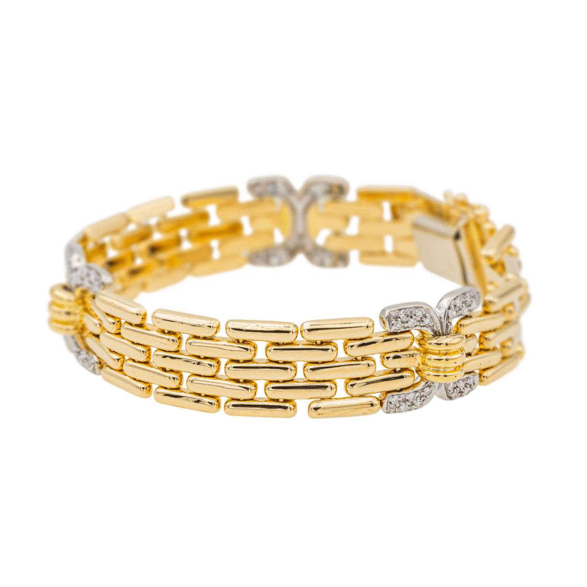 Bracelet Diamant en Or Jaune - Castafiore