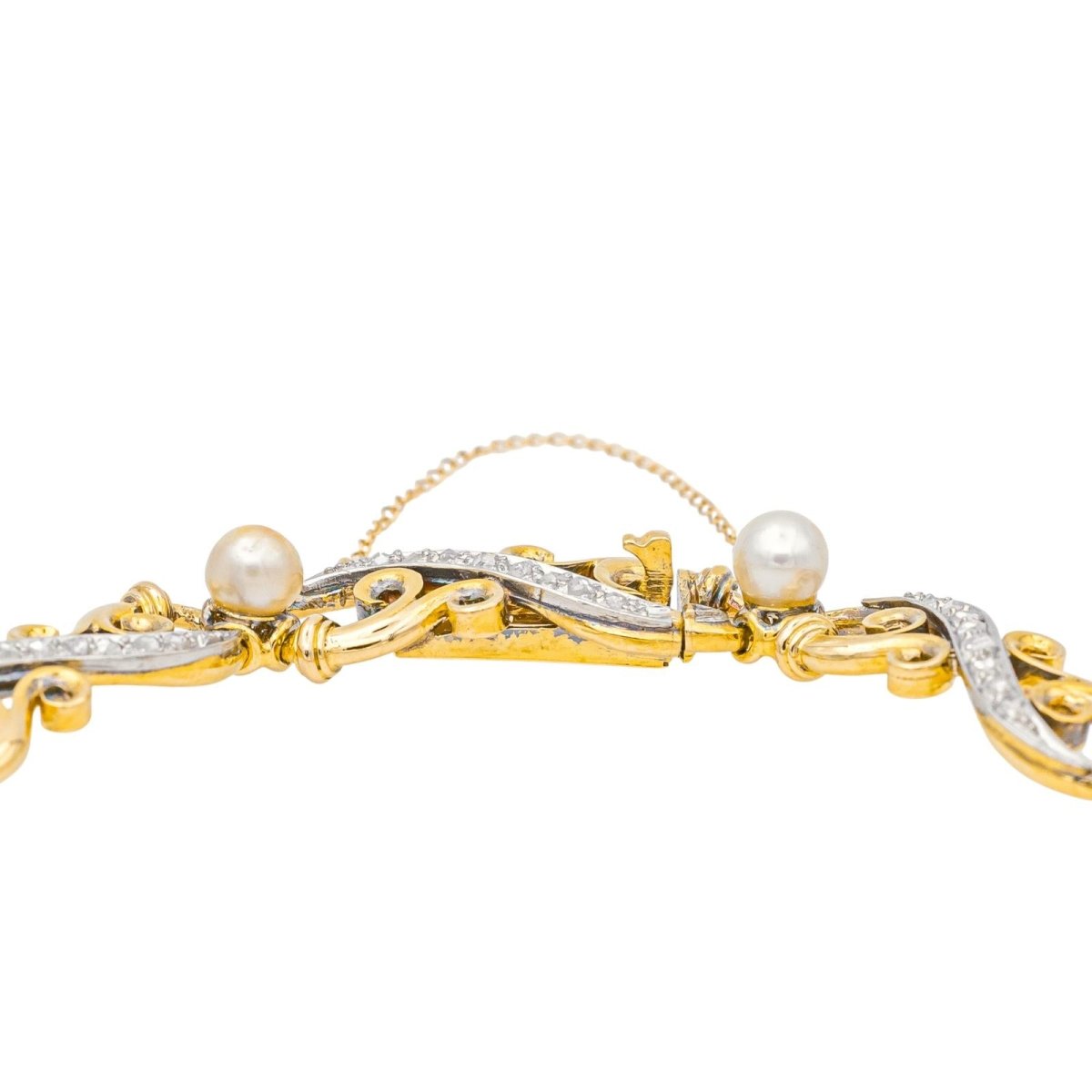 Bracelet DIAMANT en or jaune et blanc - Castafiore