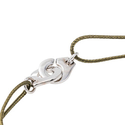 Bracelet Dinh Van Cordon Menottes Or blanc Diamant - Castafiore