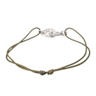 Bracelet Dinh Van Cordon Menottes Or blanc Diamant - Castafiore