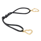 Bracelet DINH VAN "Double Coeur" en or jaune - Castafiore