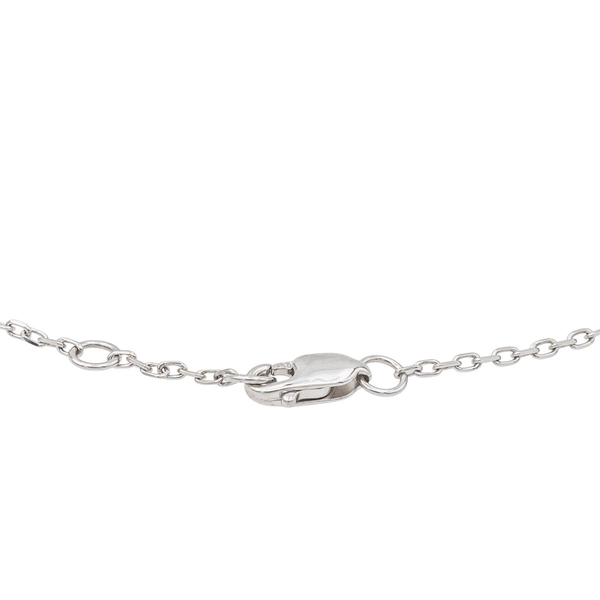 Bracelet Dinh Van Double cœur Or blanc Diamant - Castafiore