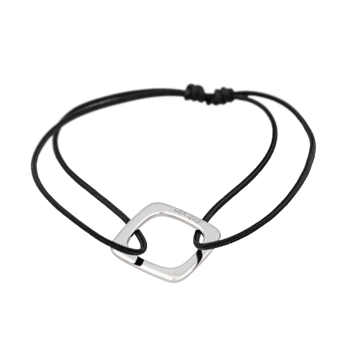 Bracelet DINH VAN "Impression" en or blanc - Castafiore