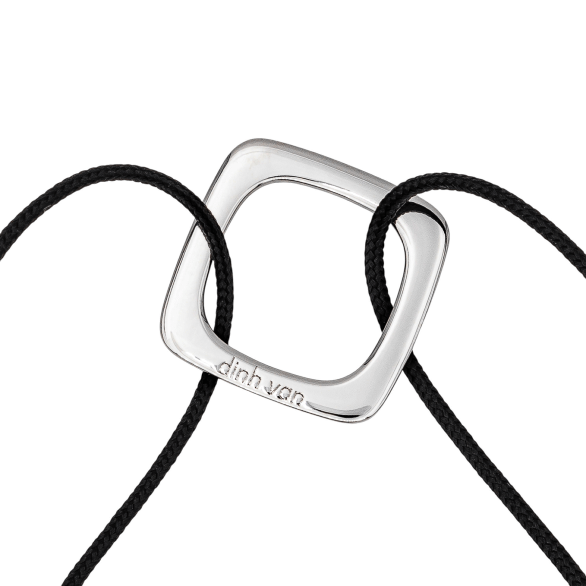 Bracelet DINH VAN "Impression" en or blanc - Castafiore