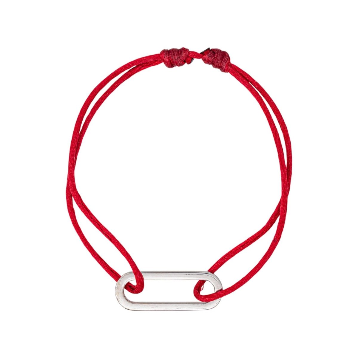 Bracelet DINH VAN "Maillon" en or blanc - Castafiore