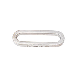 Bracelet DINH VAN "Maillon" en or blanc - Castafiore