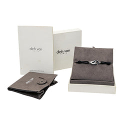 Bracelet DINH VAN "Menottes" en or blanc - Castafiore