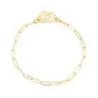 Bracelet Dinh Van Menottes Or jaune - Castafiore