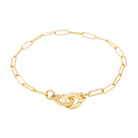 Bracelet Dinh Van Menottes Or jaune - Castafiore