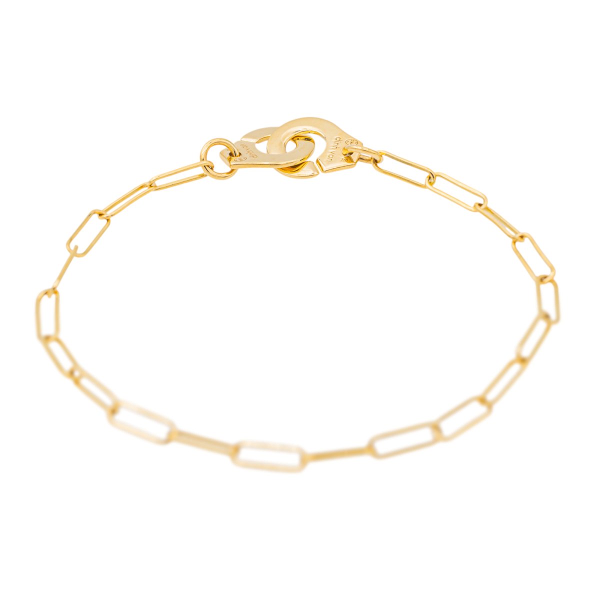 Bracelet Dinh Van Menottes Or jaune - Castafiore