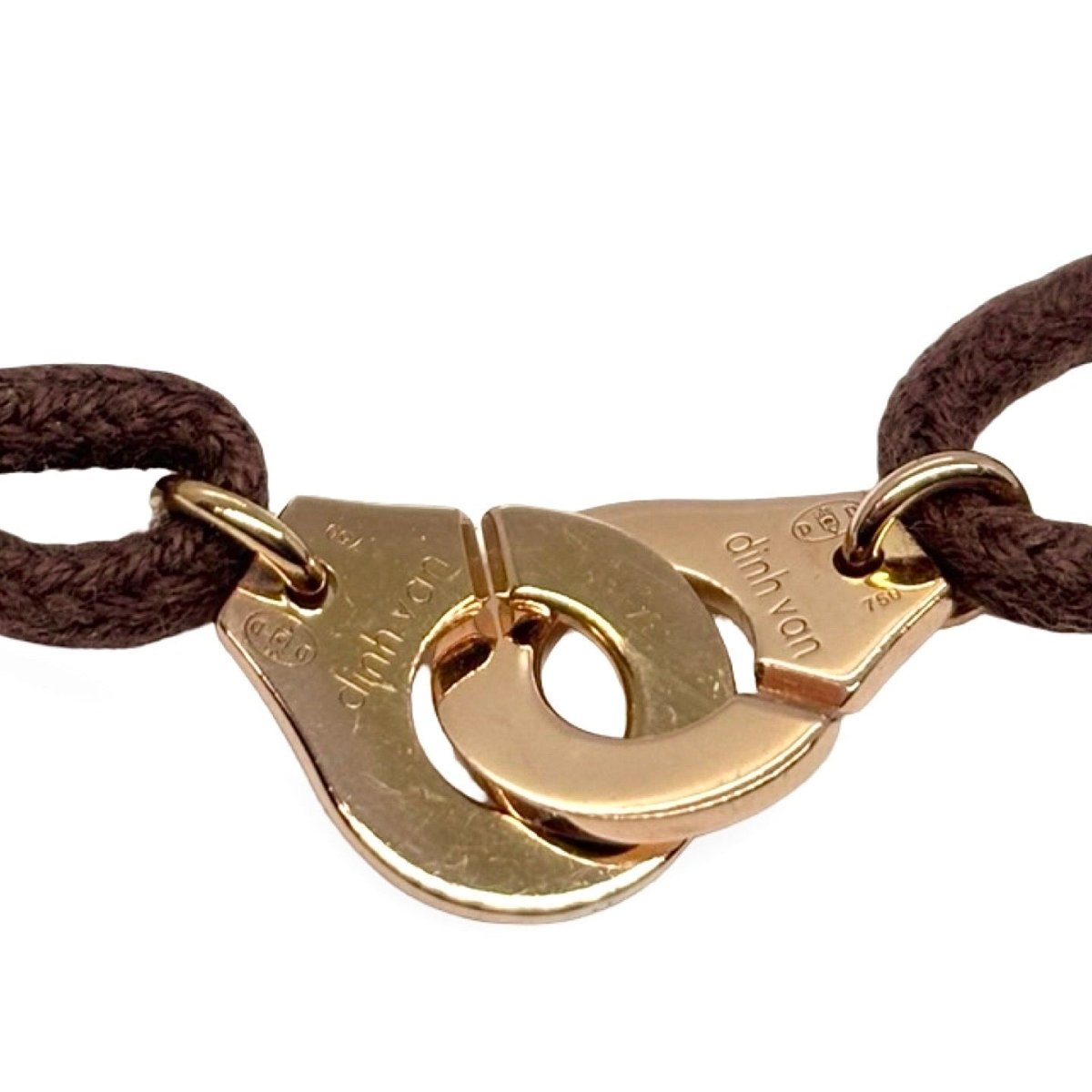 Bracelet DINH VAN "Menottes R12" en or jaune - Castafiore