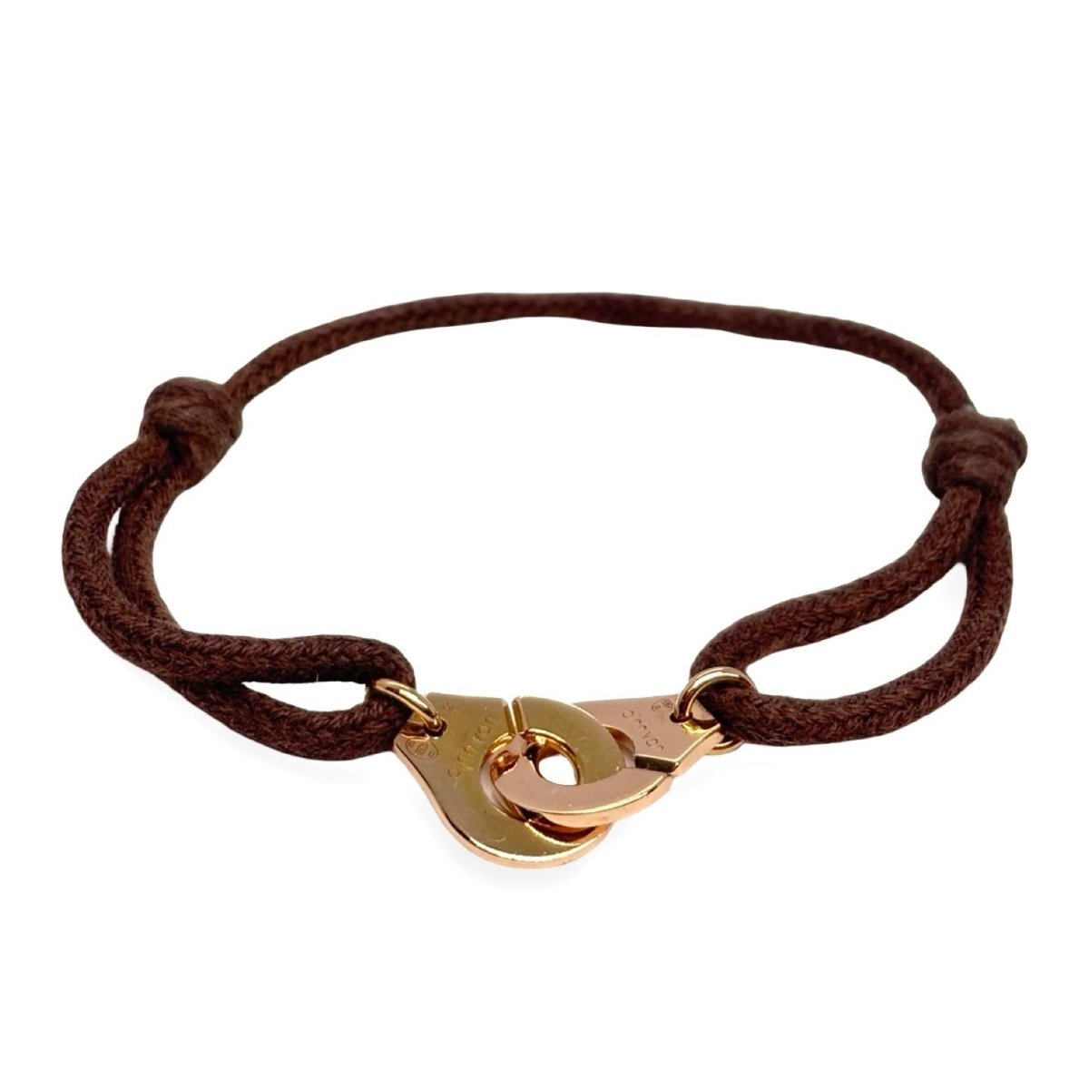Bracelet DINH VAN "Menottes R12" en or jaune - Castafiore