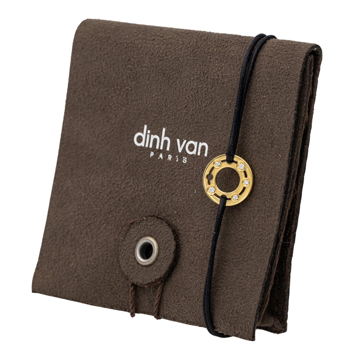 Bracelet DINH VAN "Pulse"en Or jaune et Diamants - Castafiore