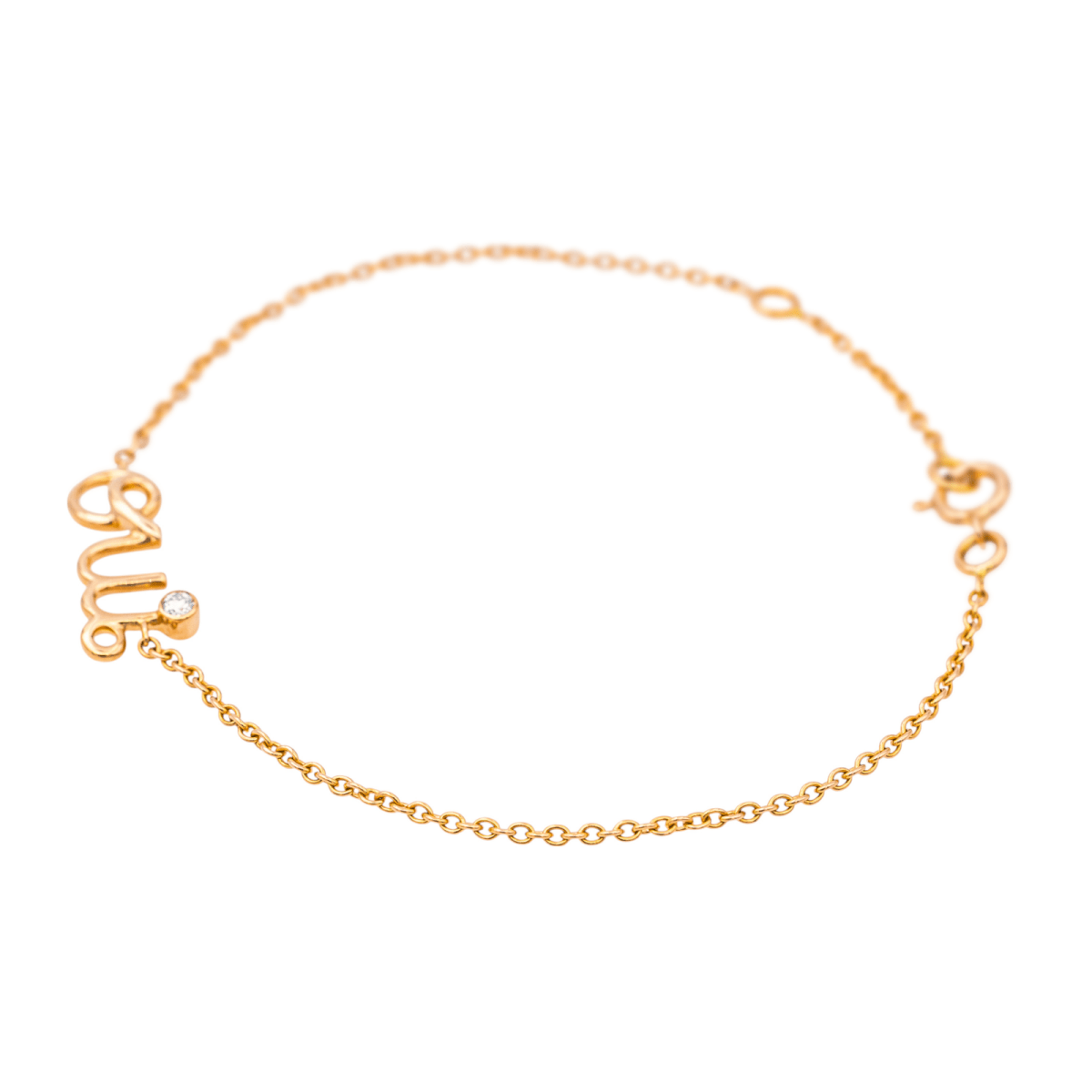 Bracelet DIOR "Amour" en or rose et diamant - Castafiore