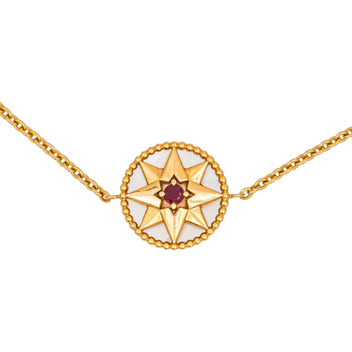 Dior Bracelet Compass rose Yellow gold Ruby