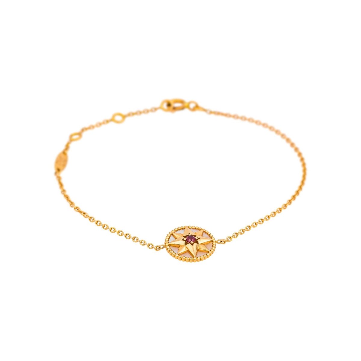 Dior Bracelet Compass rose Yellow gold Ruby