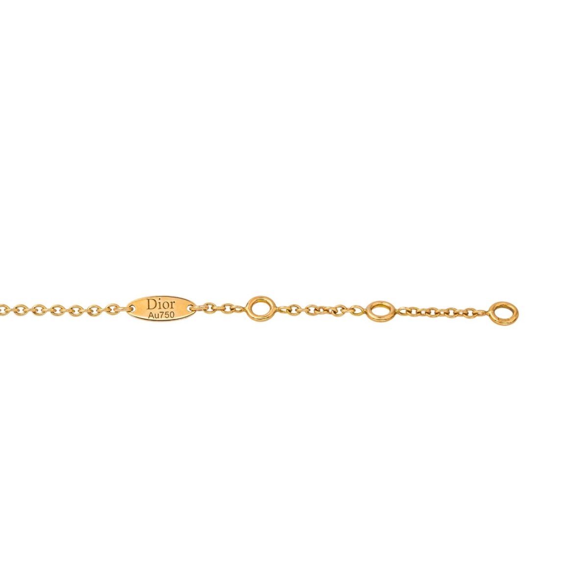 Bracelet DIOR "Rose des vents" en or rose et diamants - Castafiore