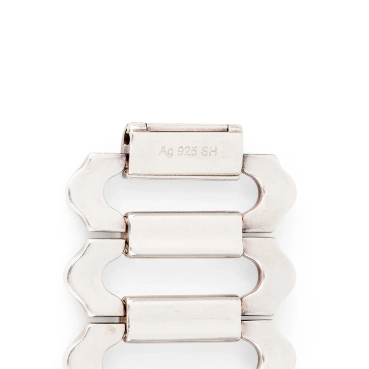 Bracelet en argent de la maison hermès modèle Ondine - Castafiore