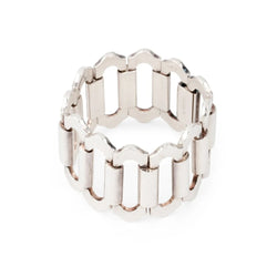 Bracelet en argent de la maison hermès modèle Ondine - Castafiore