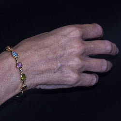 Bracelet en diamants et pierres précieuses - Castafiore