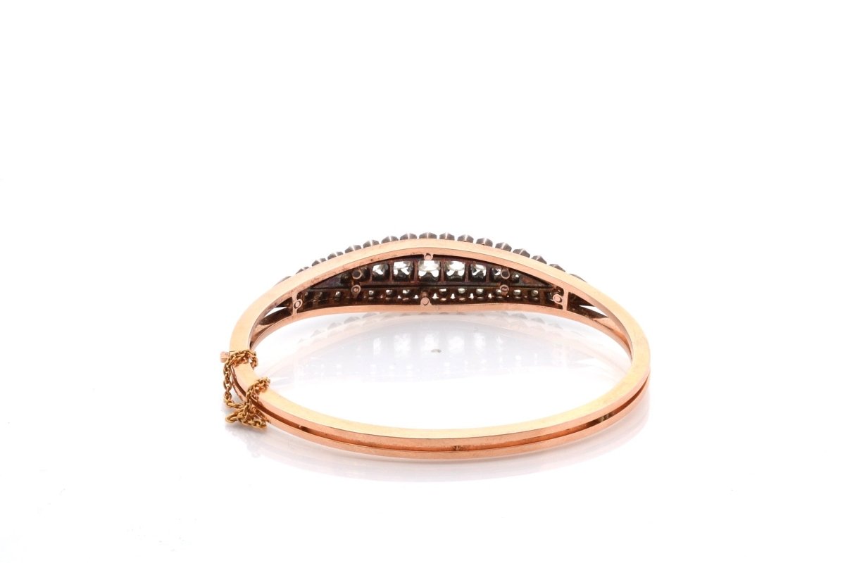 Bracelet en or, argent et diamants - Castafiore