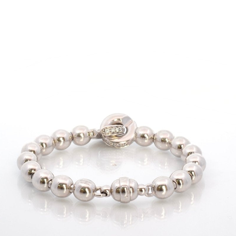 Bracelet en or blanc diamants - Castafiore