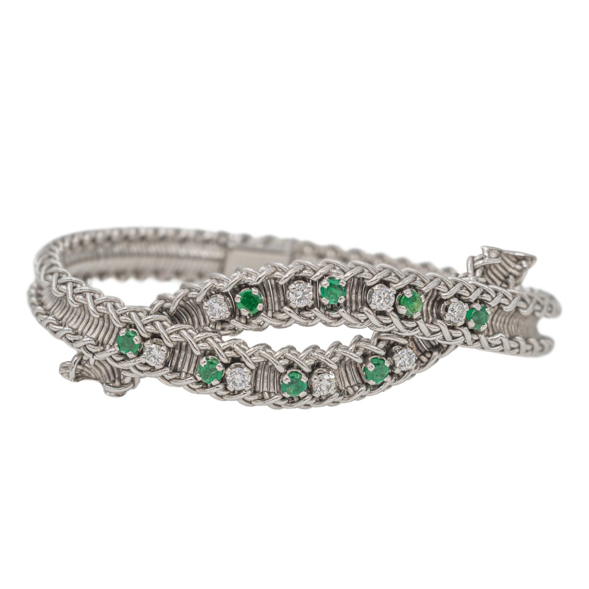 Bracelet en Or blanc et Diamant - Castafiore