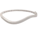 bracelet en or blanc et diamant - Castafiore