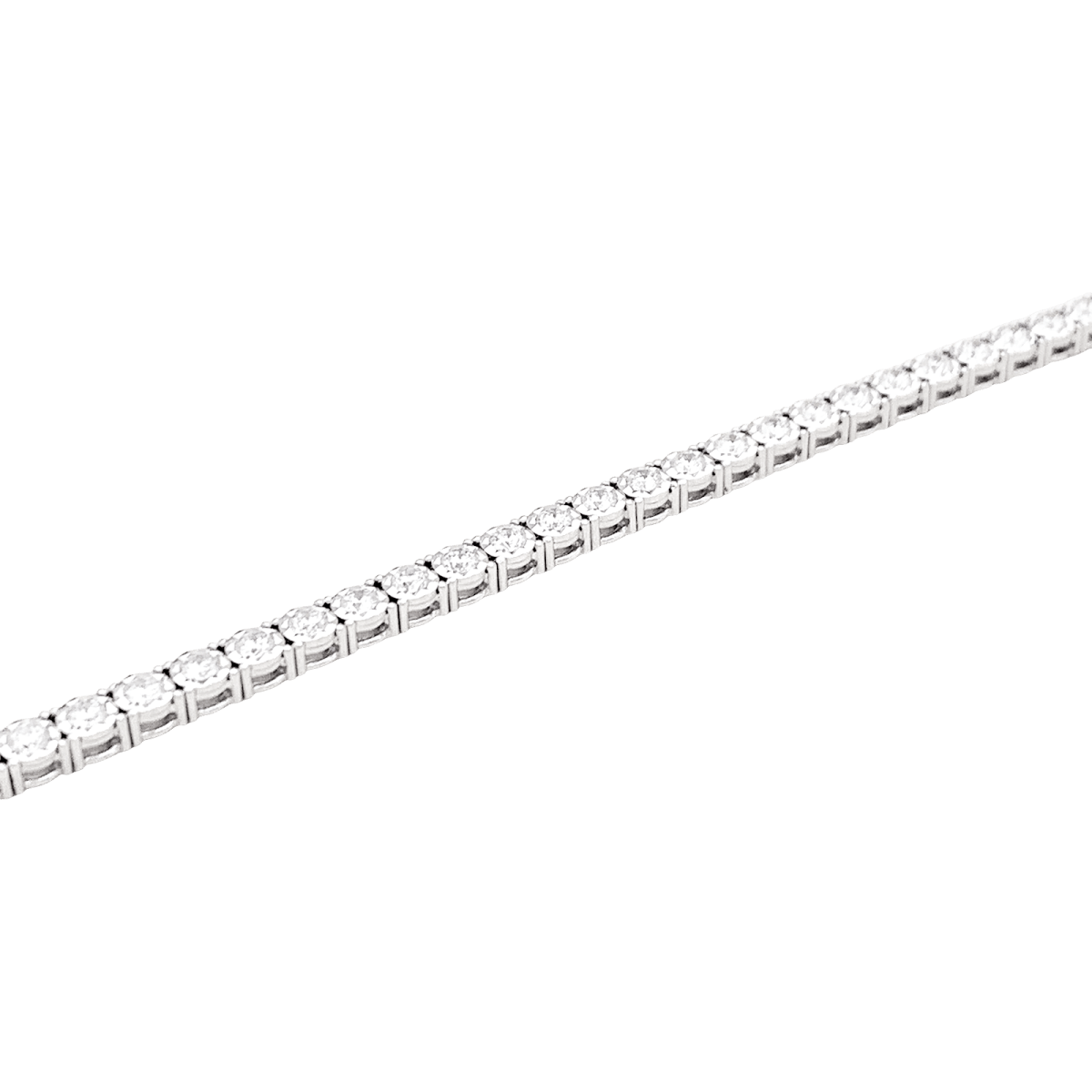 Bracelet en or blanc et diamants - Castafiore