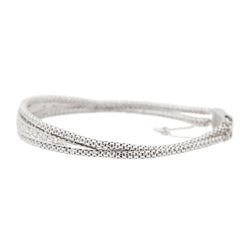 Bracelet en or blanc et diamants - Castafiore