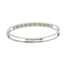 Bracelet en or blanc et diamants - Castafiore