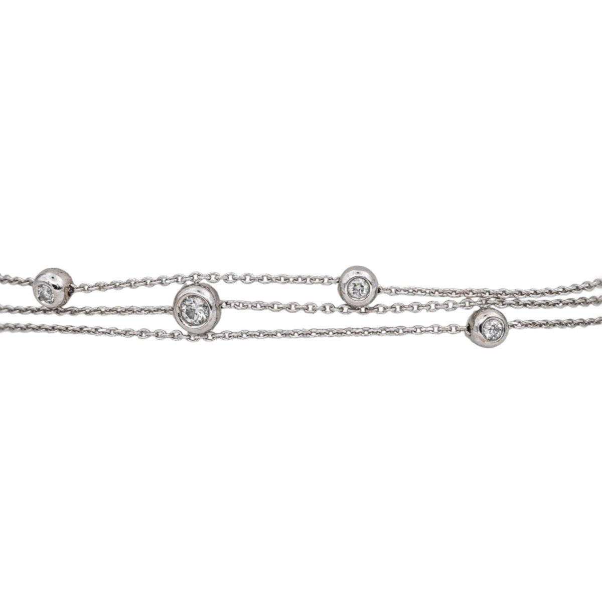 Bracelet White gold diamond